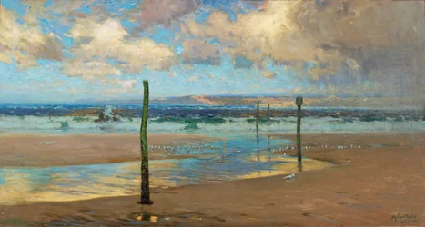 Eine windgepeitschte Küste, 1903